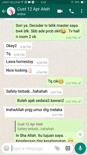 testimoni homestay
