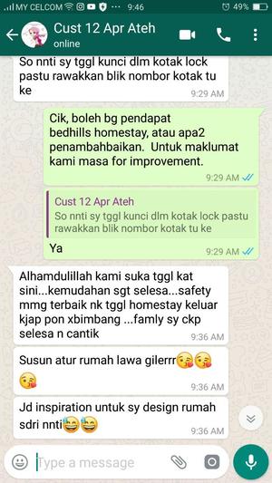 testimoni homestay