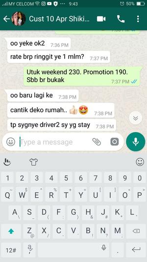 testimoni homestay